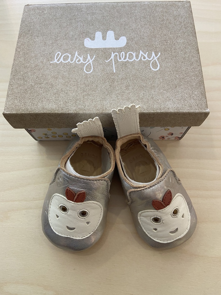 Easy Peasy - Chaussons Blumoo - Pomme - 0-6 Mois