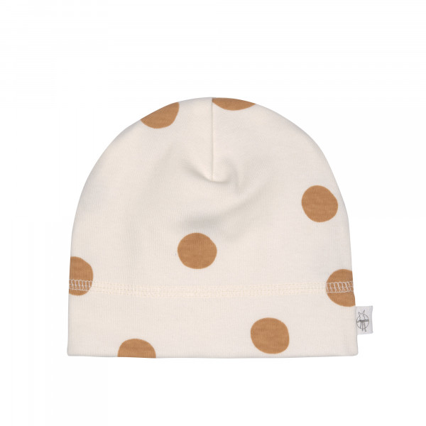 Lassig - Bonnet Interlock - Gros Pois / Blanc