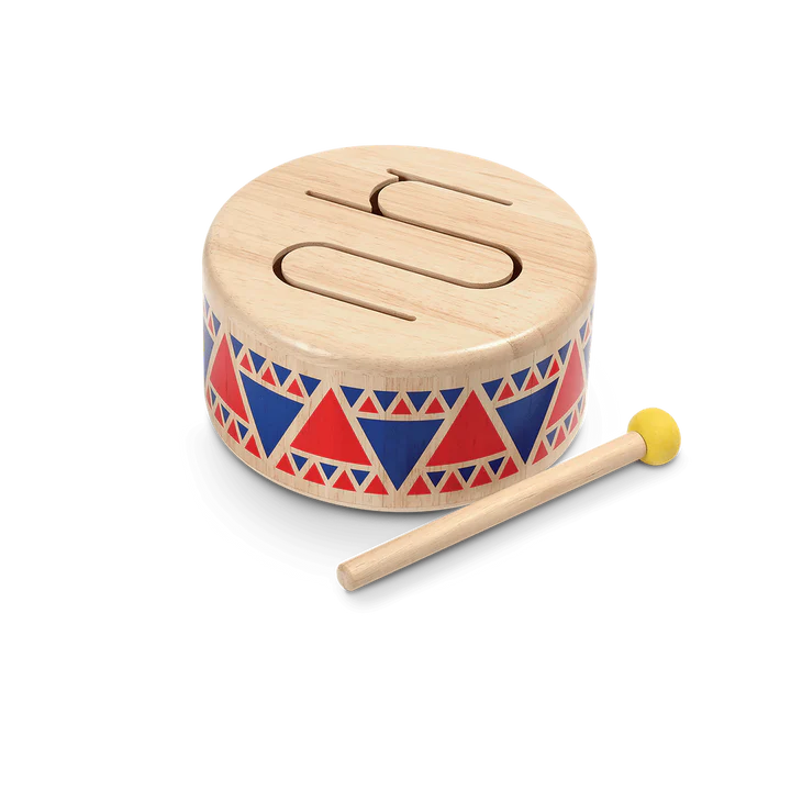Plan Toys - Tambour solide - Dès 18 mois