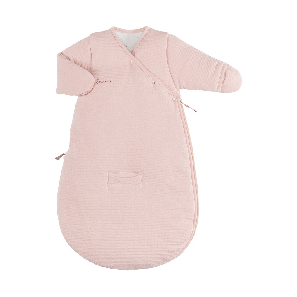 Bemini - Gigoteuse 1-4 Mois Pady Tetras Jersey - Tog 3 - Vieux rose