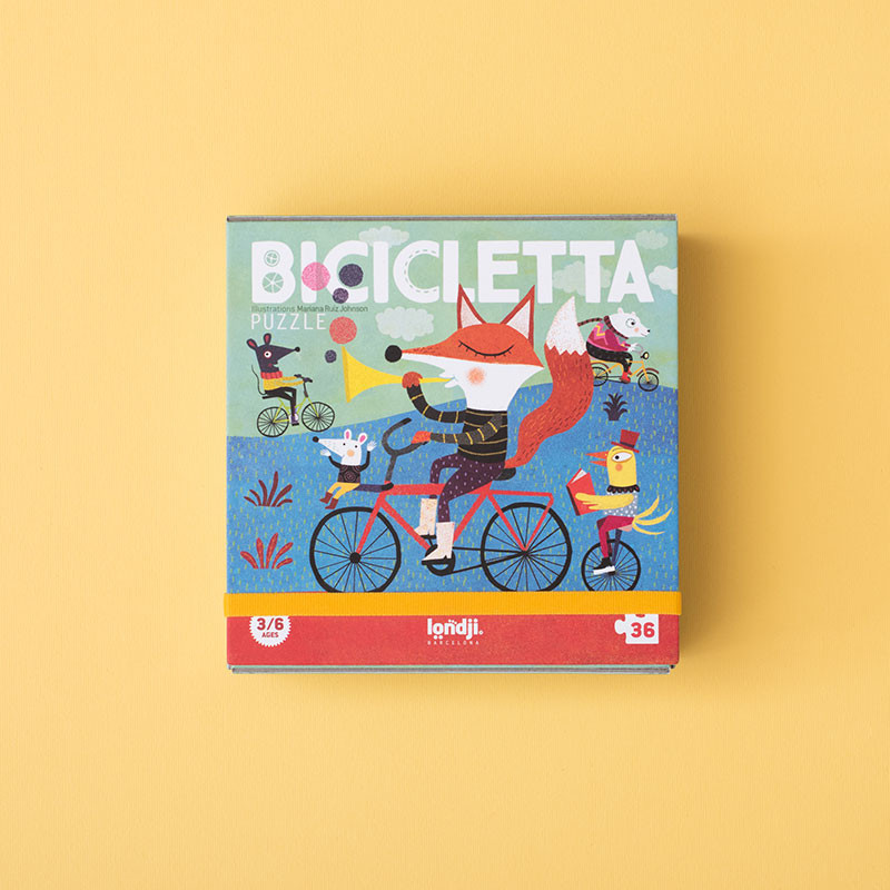 Londji - Bicicletta puzzle - 36 pcs