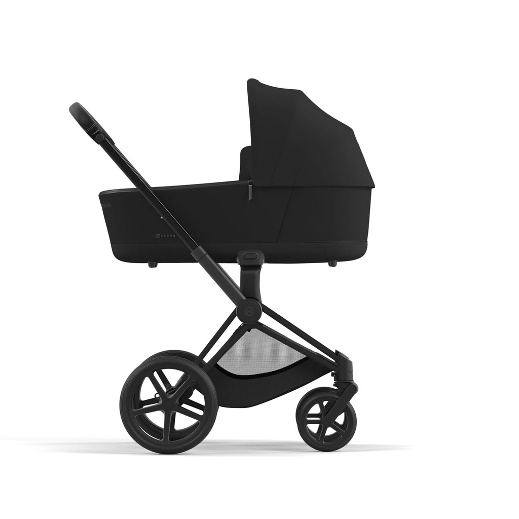 Cybex - PRIAM 3 Platinium - 3 pièces - Matt Black - Stardust Back Plus