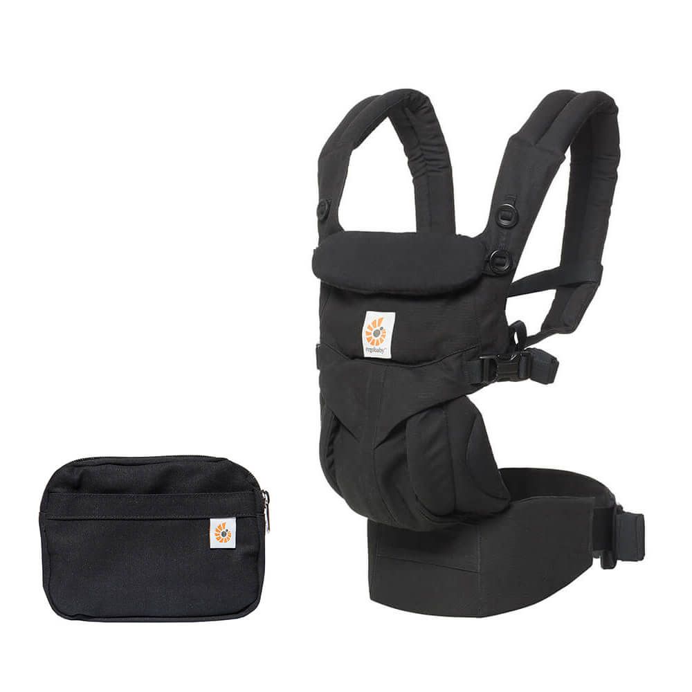 Ergobaby - Porte-bébé Omni 360 coton - Noir intense