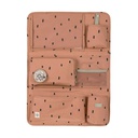 Lassig - Organisateur de voiture Happy Prints - Caramel