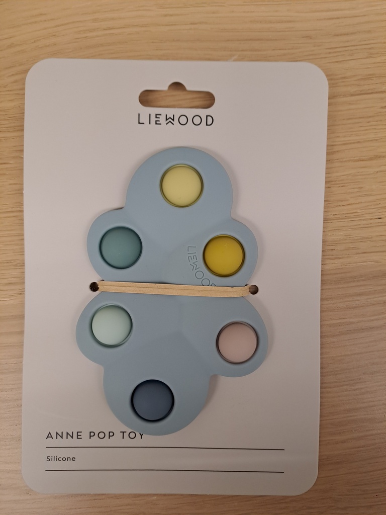 LIEWOOD - Nuage en silicone - Whale Blue Mix