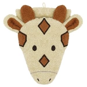 Fürnis - Gant de Toilette Girafe - Taille enfant