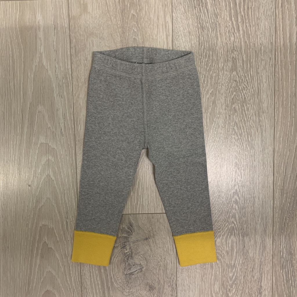 Bonjour Maurice - Legging bicolore gris / jaune