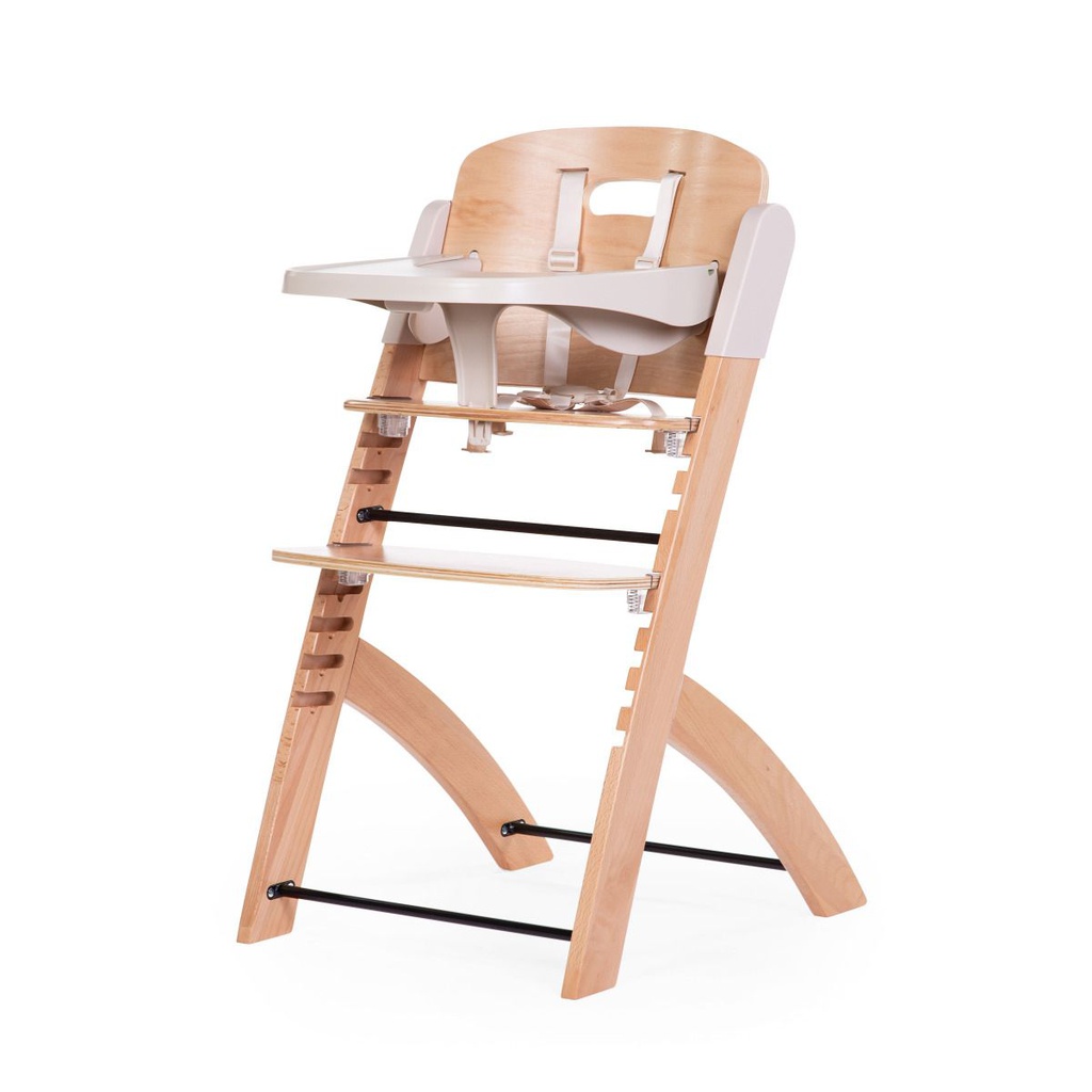 Childhome - Chaise évolutive EVOSIT + tablette - Naturel/beige