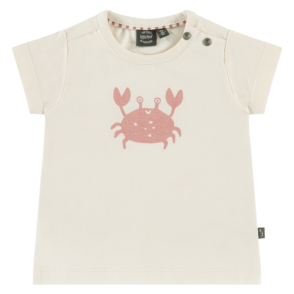 Babyface - T-shirt imprimé crabe - Ivory