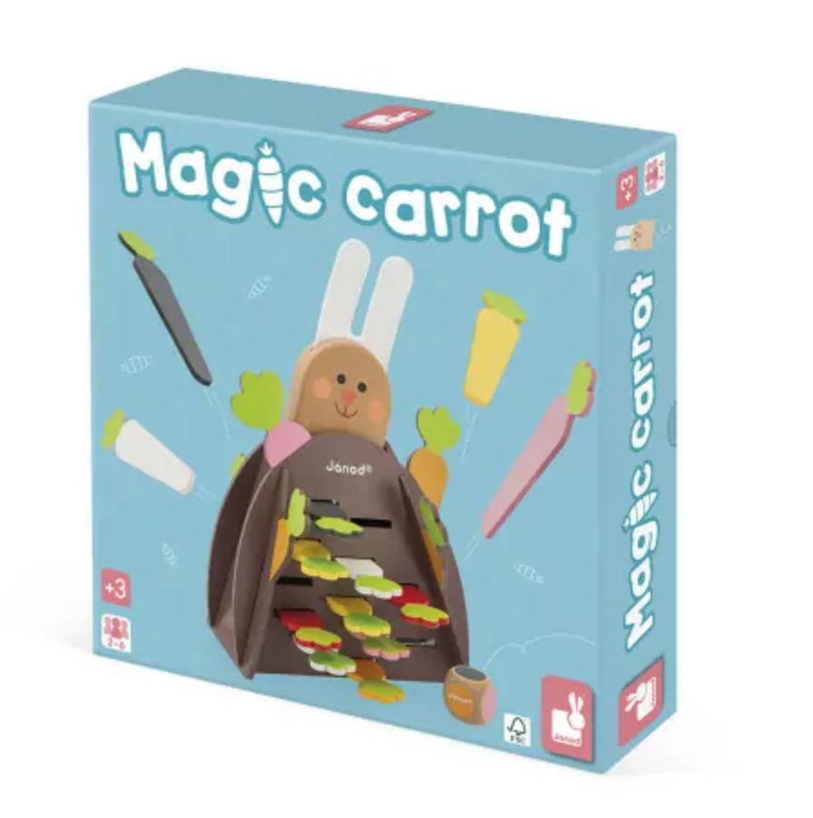 Janod - Jeu Magic Carrot - 3 ans +