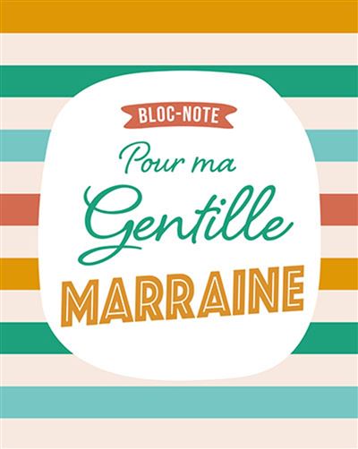 Chantecler - Bloc-notes pour ma gentille marraine