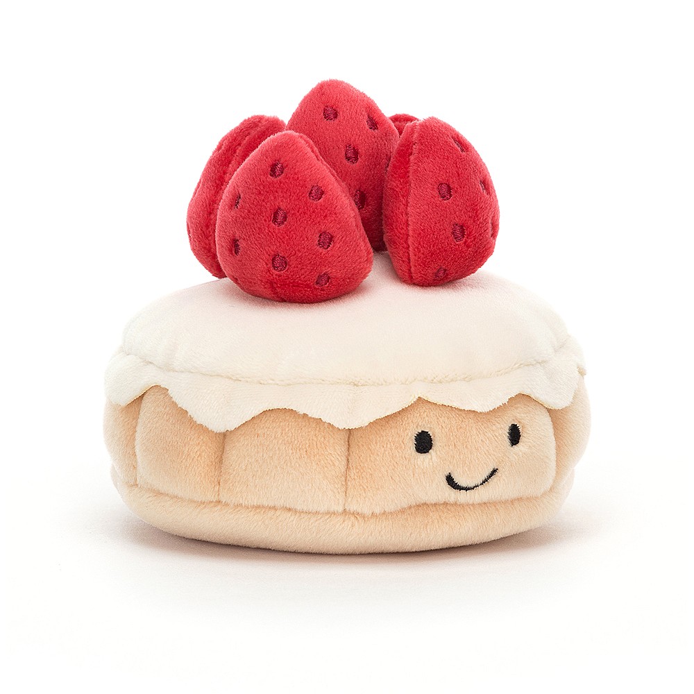 Jellycat - Pretty Patisserie - Tarte aux Fraises