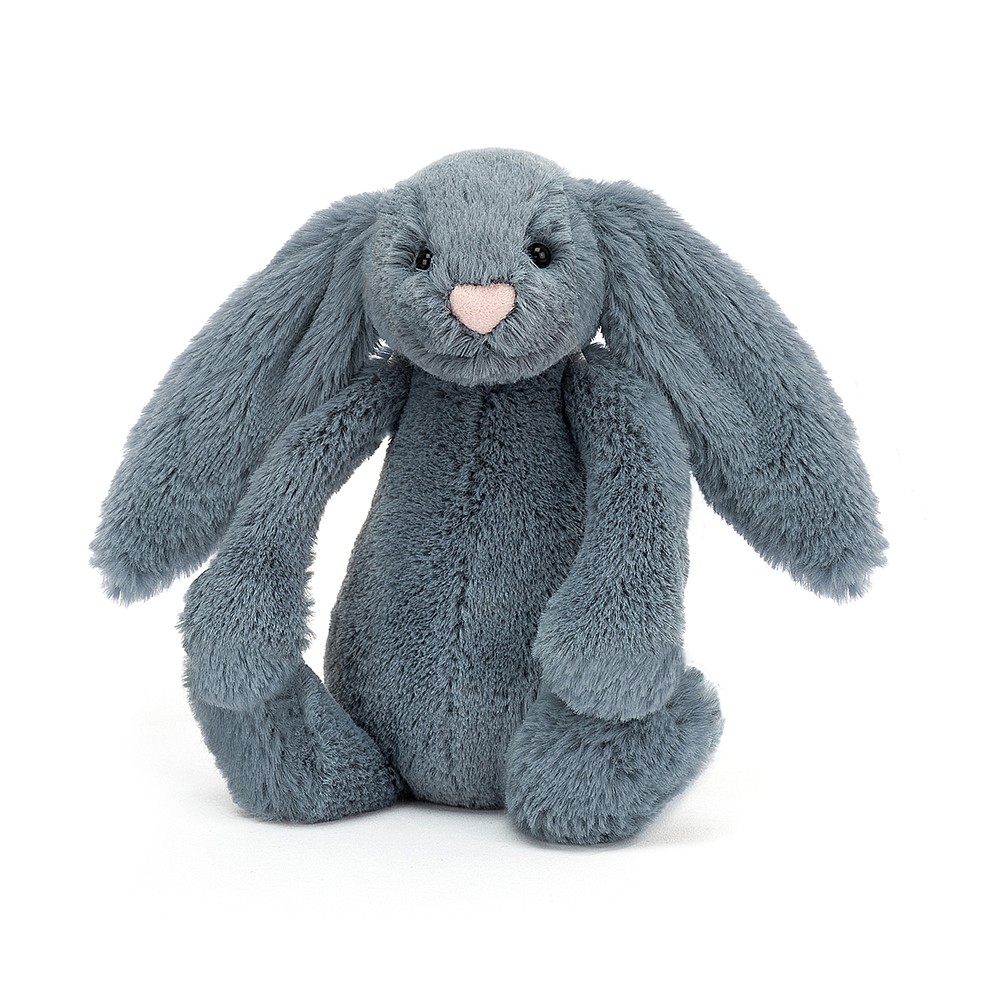 Jellycat - Peluche lapin - Dusky Blue - Small