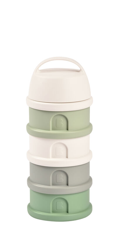 Béaba - Boite doseuse de lait empilable - Sage Green