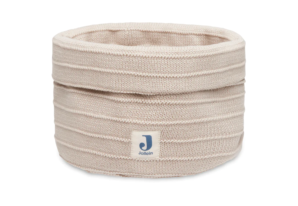 Jollein - Panier de rangement Pure Knit - Nougat