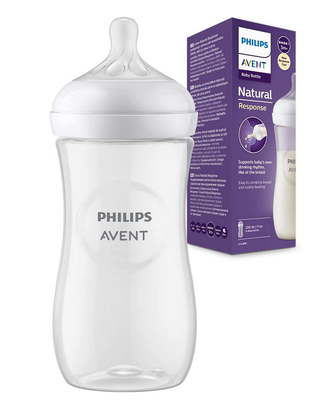 Avent - Biberon 3.0 Natural  Response - 330 ml - plastique