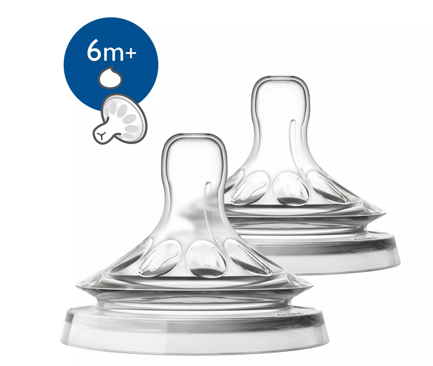 Avent - 3.0 Natural tétine - 6mois +  - Débit 6