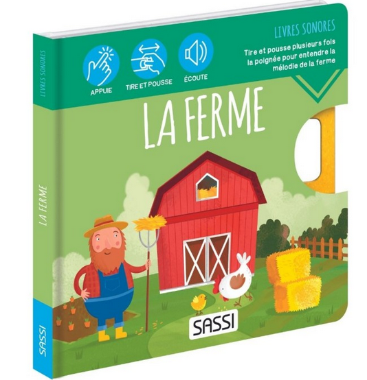 Sassi - Livre sonore - La ferme