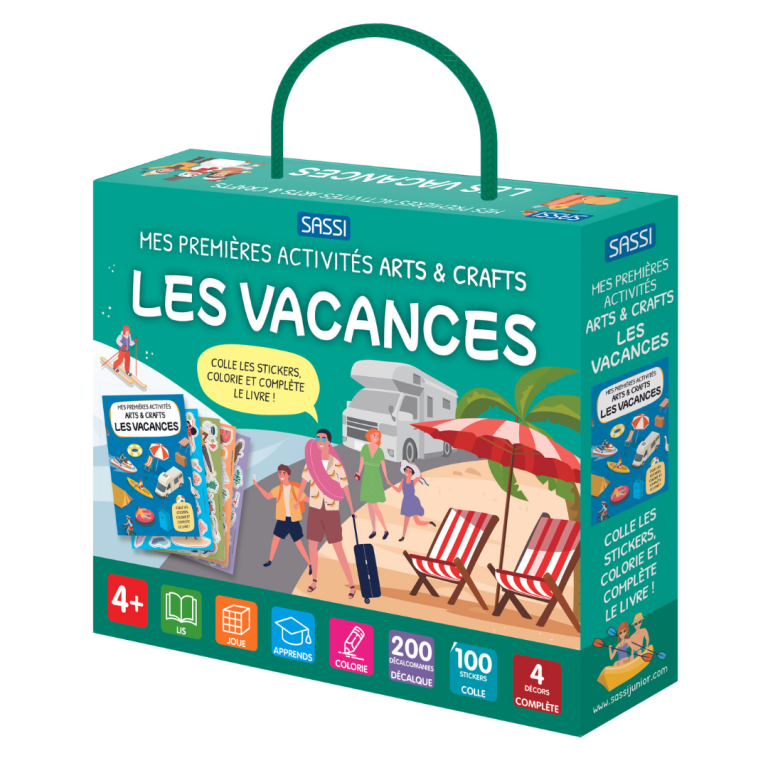 Sassi - Mes premières activités Arts &amp; Crafts - Les Vacances