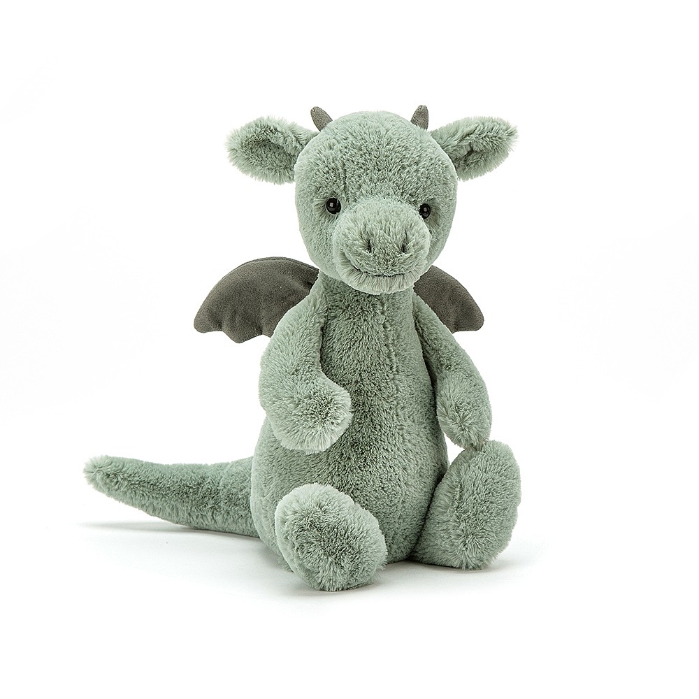 Jellycat - Peluche Dragon Timide - Medium