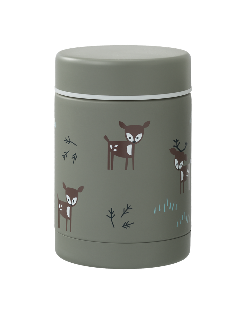 Fresk - Food jar isotherme - Deer/Olive