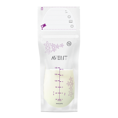 Avent - Lot de 25 sachets conservation de lait maternel