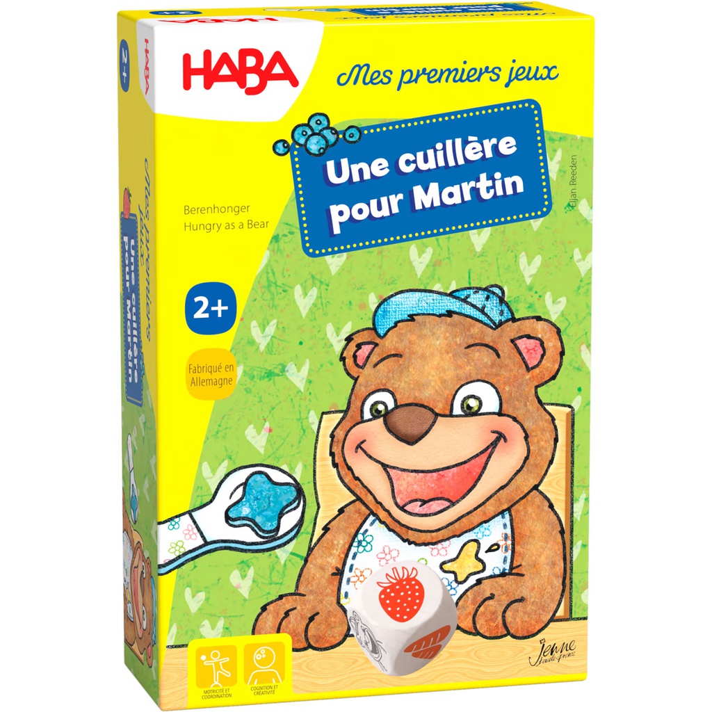 HABA - Mes Premiers Jeux - Une Cuillère Pour Martin - 2 ans +