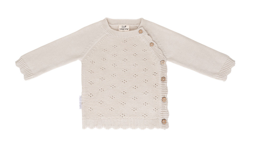 Baby'Only - Pullover Flora warm linen