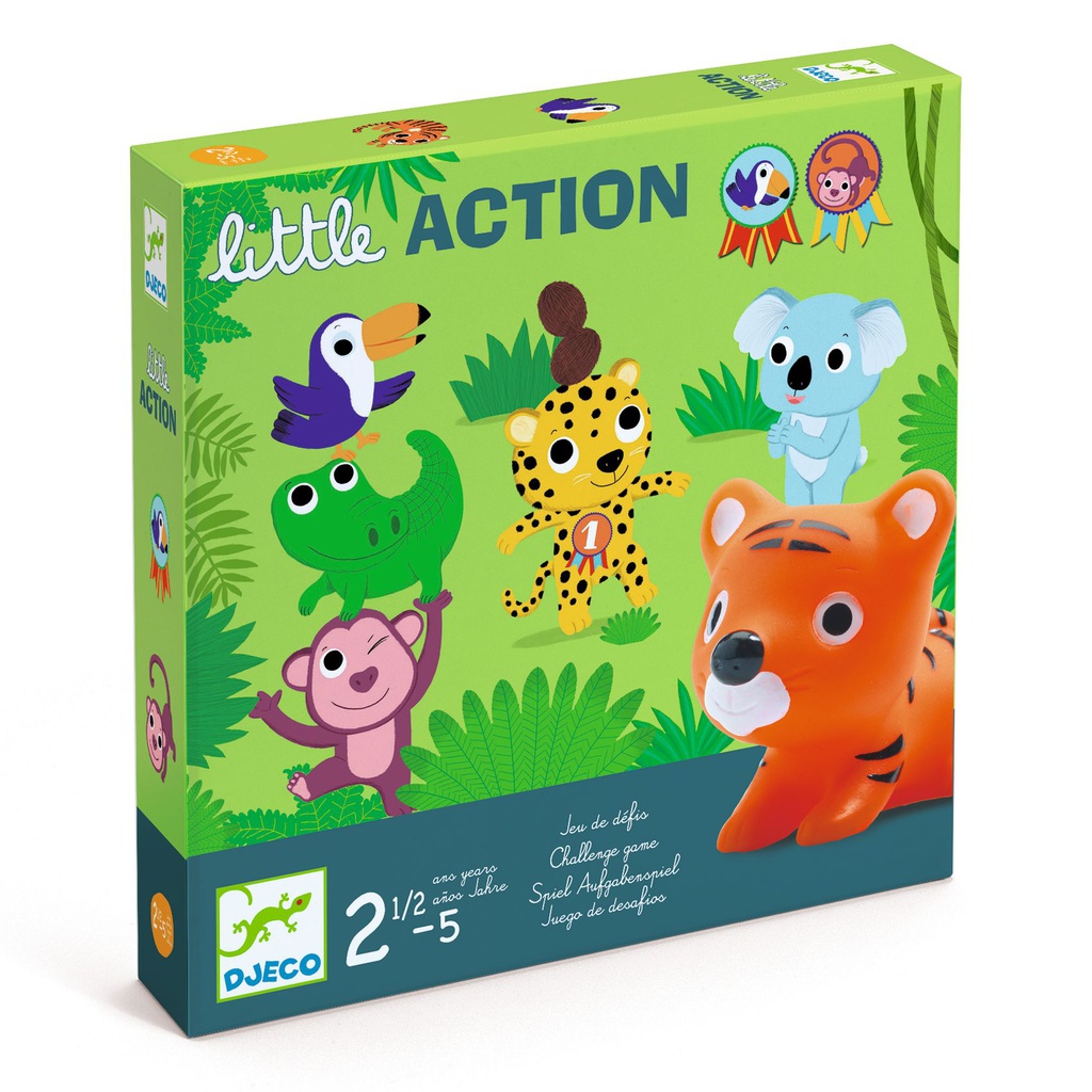 DJECO - Jeu Little Action - 2 à 5 ans