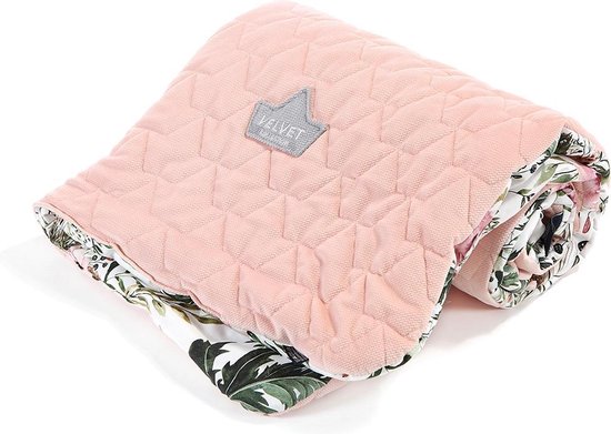 La Millou - Couverture Medium / Fond de Parc - Wild Blossom / Powder Pink