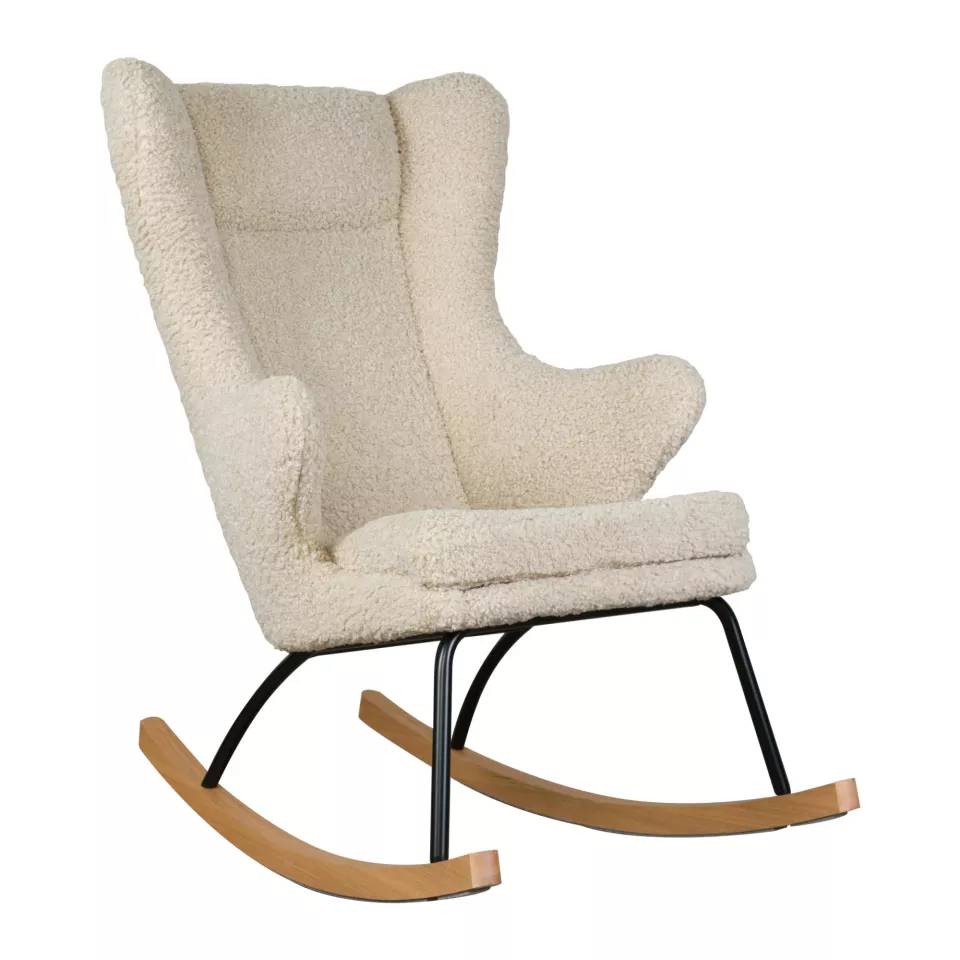 Quax - Rocking Chair De Luxe - Adulte - Teddy - Sheep