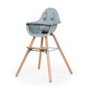 Childhome - Chaise haute - Evolu 2 - Naturel/Menthe