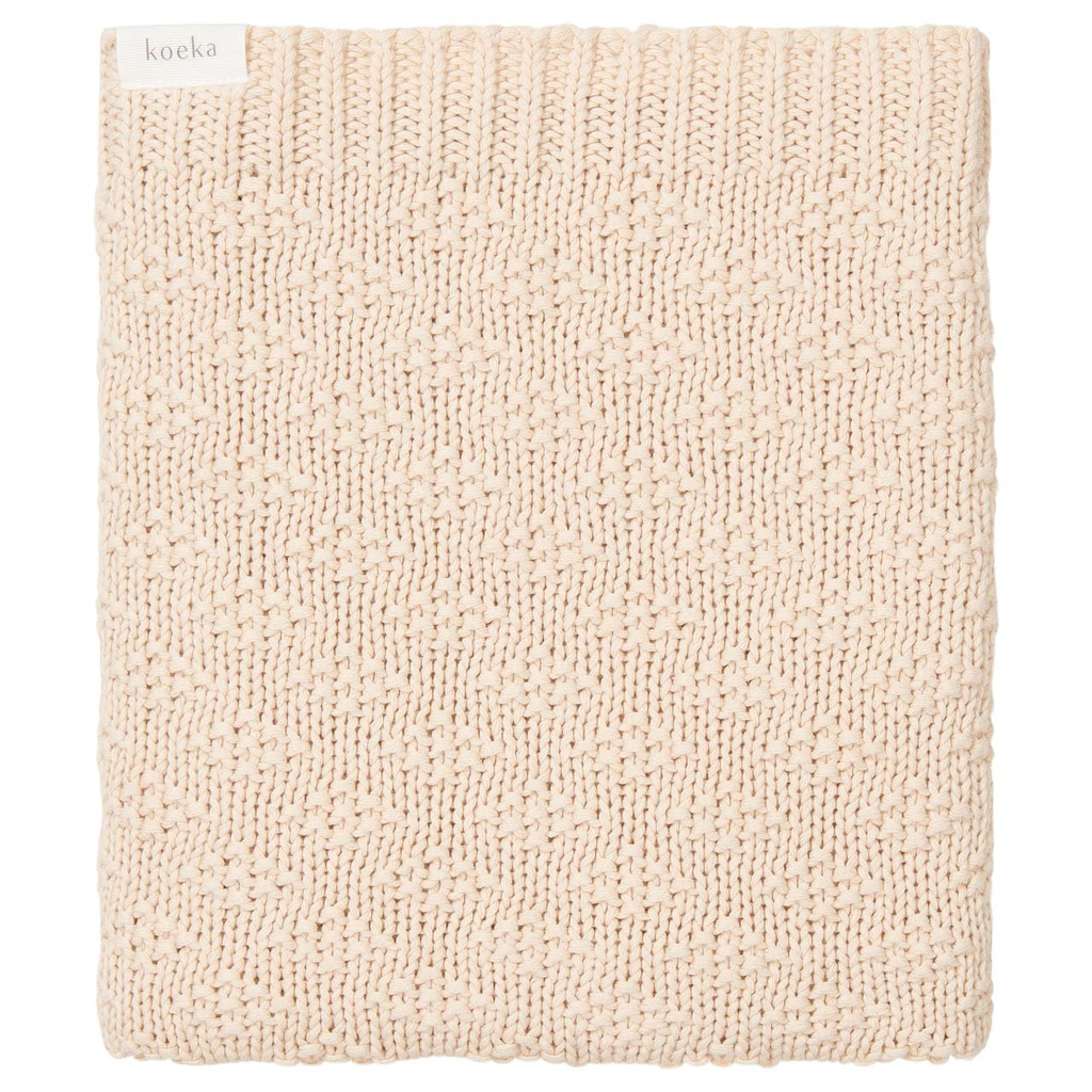 Koeka - Couverture berceau - Braga - Warm white