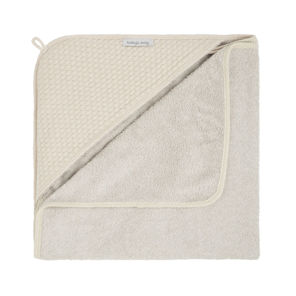 Baby's Only - Cape de bain Sky warm linen - 75x85