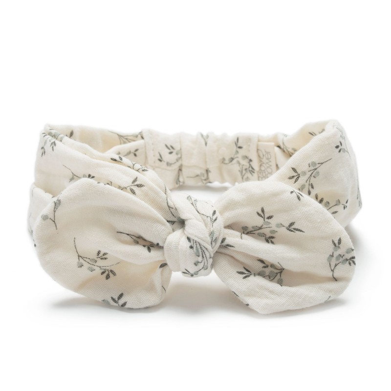 Babyshower - Turban polaire Bébé 1-3 mois - Olive Bloom