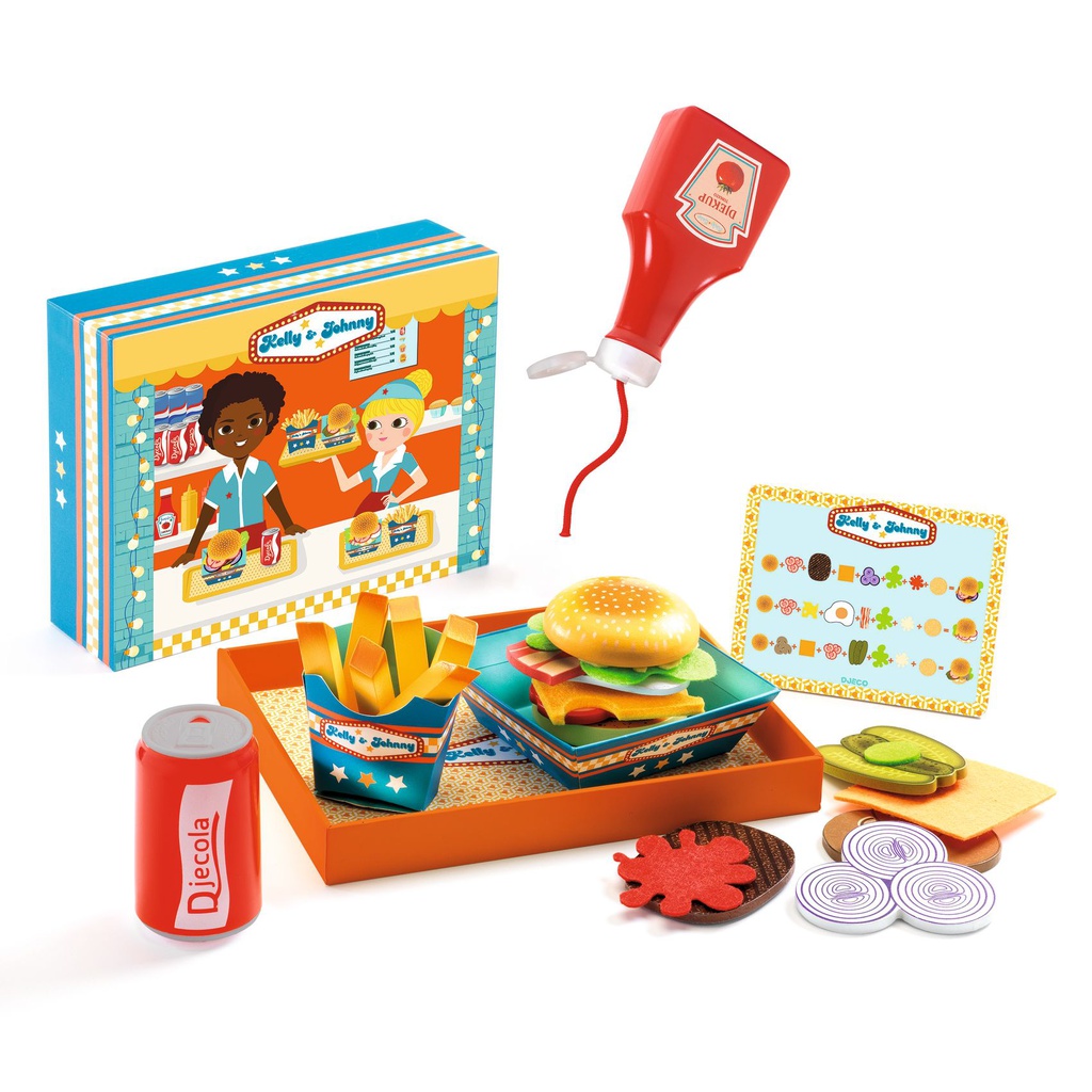 DJECO - Set Kelly &amp; Johnny - 3 ans +