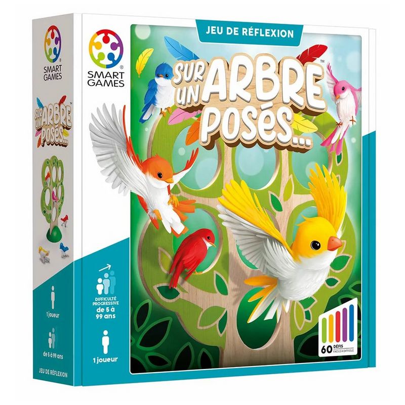 Smartgames - Jeu Sur Un Arbre Posés - 5 ans +