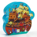 DJECO - Puzzle Le bateau de Barberousse 54pcs - 5 ans +