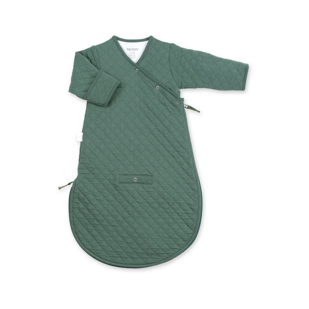 Bemini - Magic bag 1-4M Pady Quilted Jersey - Tog 1,5 - Green