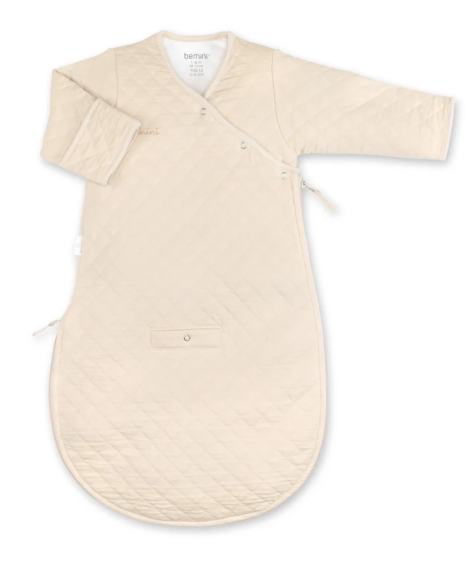 Bemini - MAGIC BAG cream quilted jersey + jersey tog 2.5