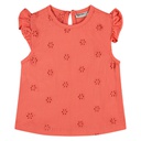 BABYFACE - T-Shirt Manches Courtes Fille - Grapefruit