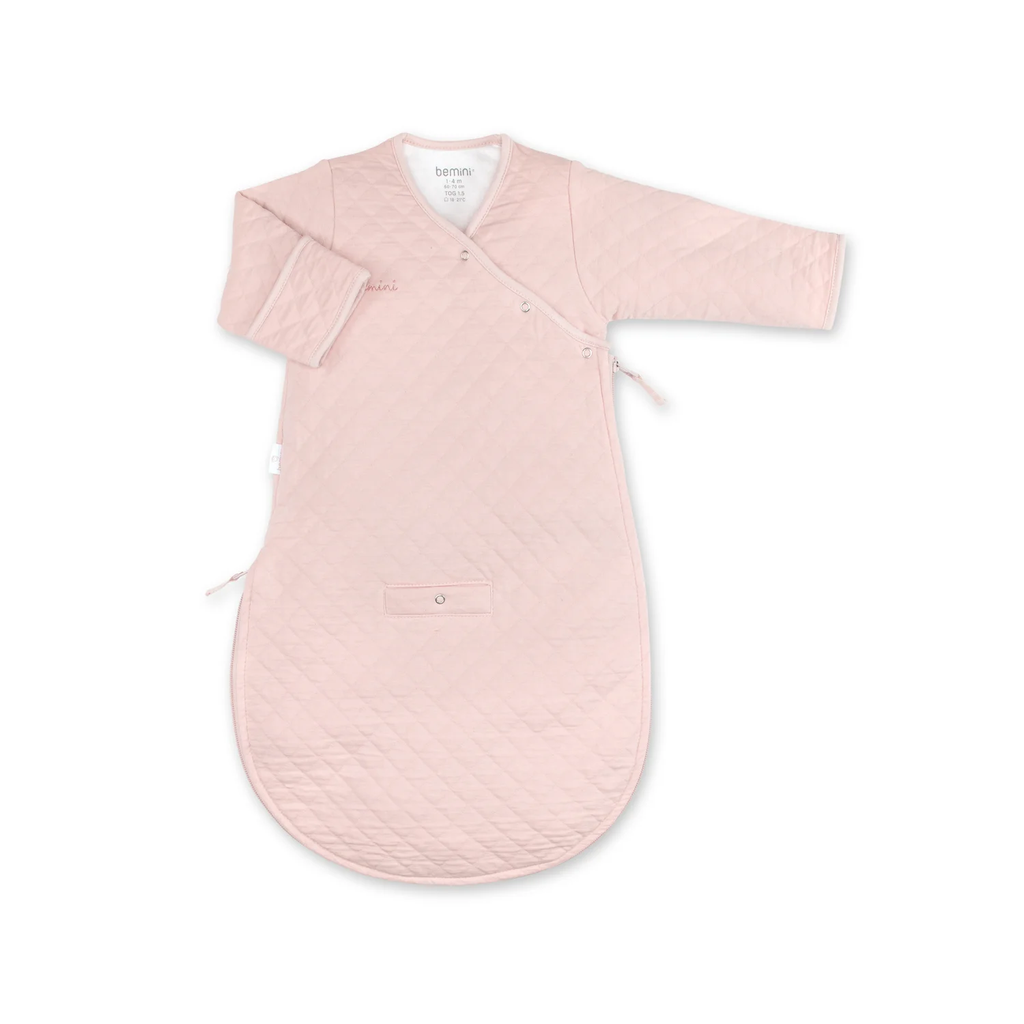 Bemini - Magic Bag 1-4M Pady Quilted Jersey - Tog 1,5 - Blush