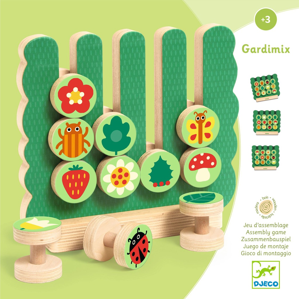 DJECO - Jeu Gardimix - 3 ans +