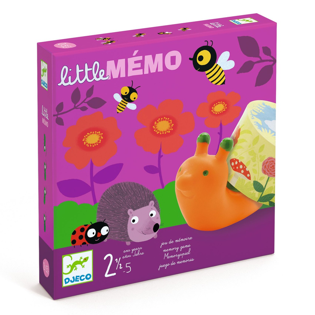 DJECO - Jeu Little Memo - 2,5 à 5 ans