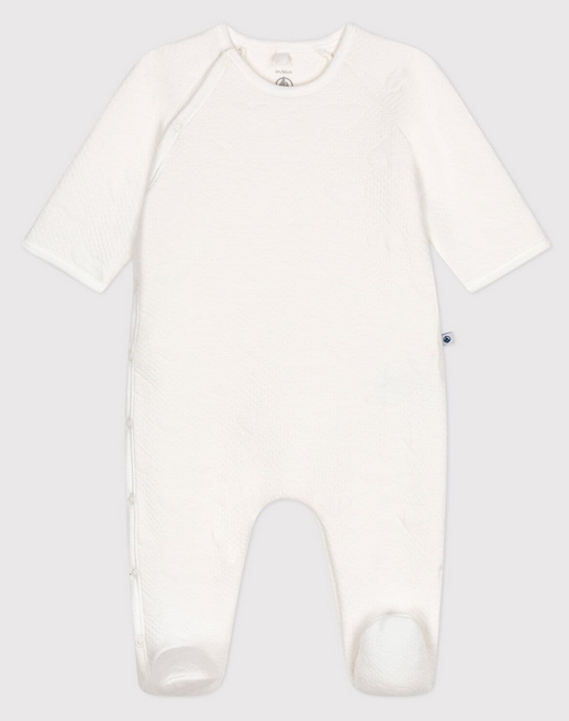 Petit Bateau - Pyjama en tubique bébé - coeurs