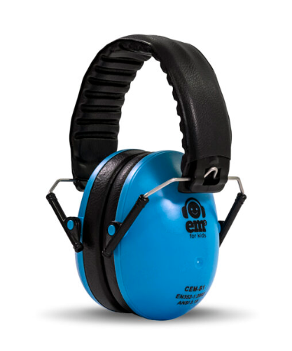 Ems for kids - Casque anti-bruit enfant - Bleu