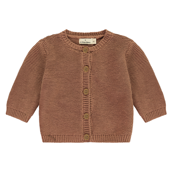 A TINY STORY (BY BABYFACE) - Cardigan bébé - Mocha