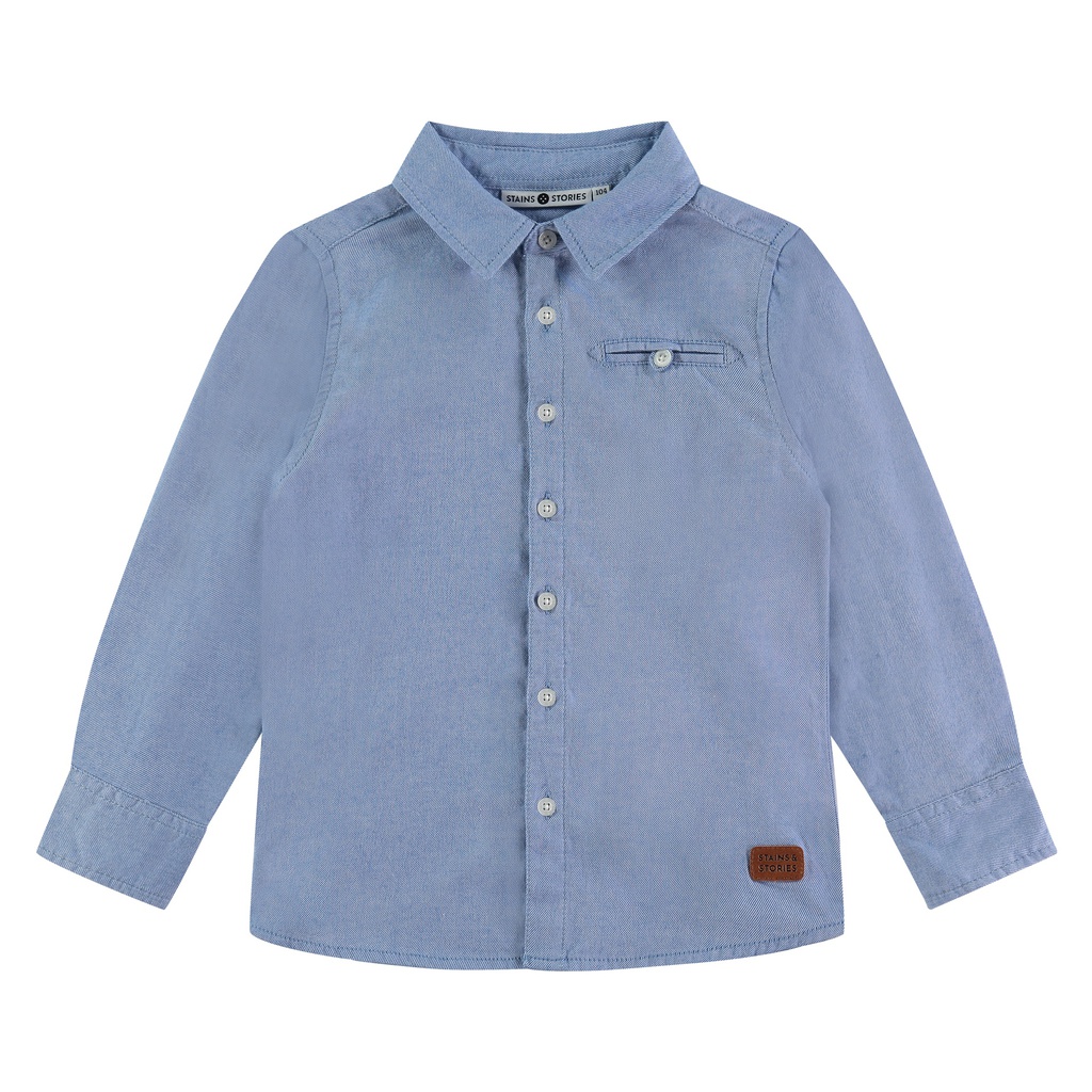 Stains &amp; Stories (by Babyface) - Chemise à longues manches - Light Blue