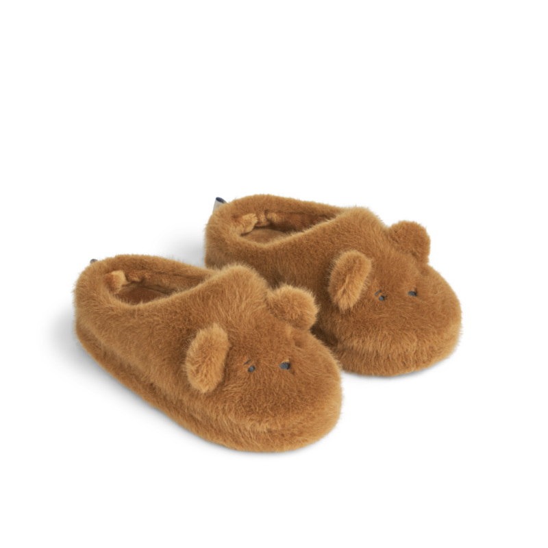 LIEWOOD - Chaussons ours Aviaja - Golden Caramel