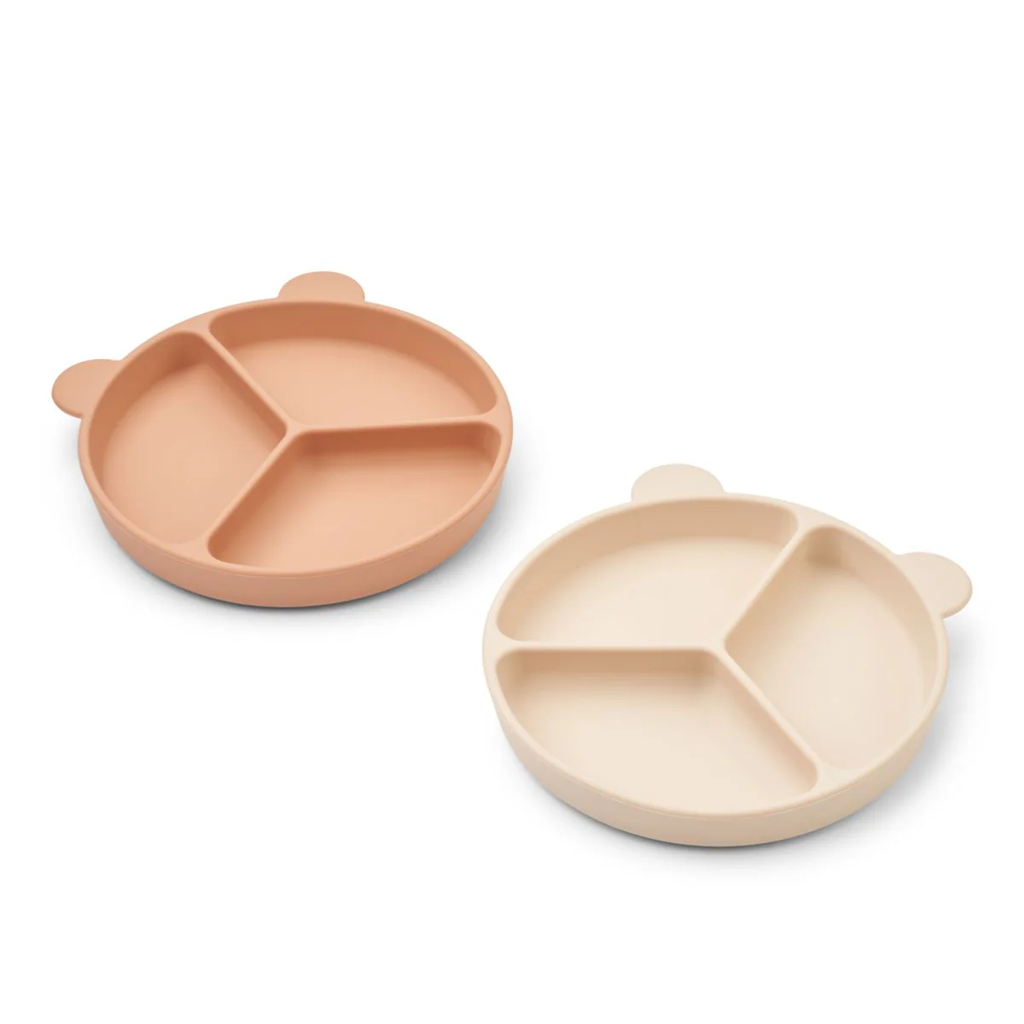 LIEWOOD - Lot de 2 assiettes Stacy - Tuscany Rose/Apple Blossom